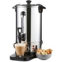 Geepas 10 L Commercial Catering Kitchen Hot Water Boiler Tea Urn 1650W Boiler in Silver