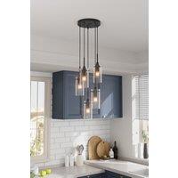 Pendant Light with Glass Lampshade