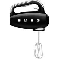 Smeg HMF01BLUK Hand Mixer with Turbo Function, 3 Attachments, LED Display Black