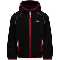 Trespass Belmoon Soft Shell Jacket in Black | Size: 7-8 Years