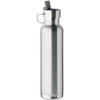MidOcean Riflow Double-Walled 660ml Bottle in Silver