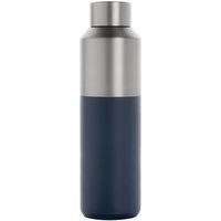 XD Design Fluid Stainless Steel 600ml Water Bottle in Navy