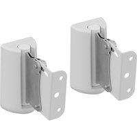 AVF Surround Sound Speaker Mount Pair in White