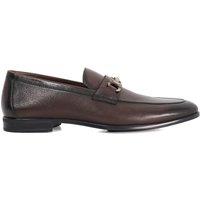 Dune London Men's 'Seymore' Leather Loafers in Brown | Size: 12
