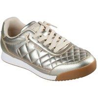 Skechers Women's BOBS Billie Wild Comfort Trainers in Gold | Size: 4