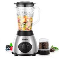VOGREX 800W Blender Smoothie Maker Ice Crusher Mixer Milk Shake Fruit Juicer Vegetables in Silver