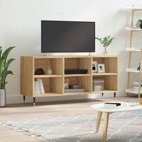 Berkfield Home TV Cabinet Sonoma Oak 103.5x30x50 cm Engineered Wood in Brown