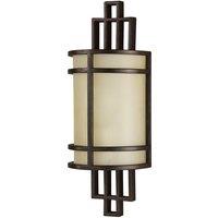 Netlighting Fusion 1 Light Indoor Wall Light Bronze E27