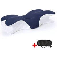 VOGREX Memory Foam Cervical Pillow for Neck Shoulder Pain Relief