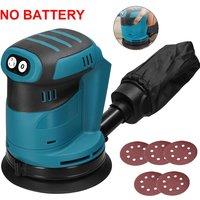 VOGREX 18V Cordless Random Orbital Sander 5 with Dust Bag For Makita Li-ion in Blue