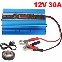 12V 30A Leisure Battery Charger LCD for Caravan/Campervan/Boat