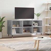 Berkfield Home TV Cabinet Concrete Grey 103.5x30x50 cm Engineered Wood