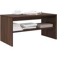 Berkfield Home TV Cabinet Brown Oak 80x40x40 cm Engineered Wood | Size: 80 x 40 x 40 cm