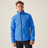 Regatta Men's Ablaze Printable Softshell Jacket in Mid Blue | Size: Large