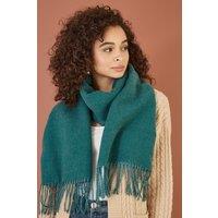 Yumi Women's Blue Two Tone Soft Scarf