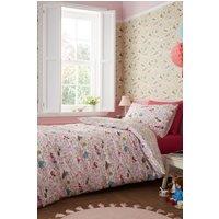 Belle & Boo 'Fairytale' Reversible Cotton Duvet Cover Set in Pink | Size: Double