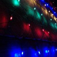 Samuel Alexander 1.7m x 1.2m 180 LED Premier Indoor Outdoor Multifunction Christmas Net Light with Timer in Multicoloured