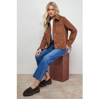 Oasis Women's Brooker Suede Tassel Chunky Loafers in Chocolate | Size: 5