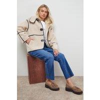 Oasis Women's Brooker Suede Tassel Chunky Loafers in Taupe | Size: 3