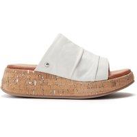 Moda In Pelle Women's 'Kalimeres' Leather Wedges in White | Size: 4