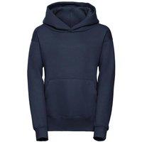 JERZEES Plain Hoodie in Navy | Size: 13-14 Years