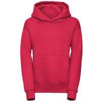 JERZEES Plain Hoodie in Red | Size: 5-6 Years