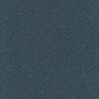 Rasch Salisbury Leaves Wallpaper in Navy