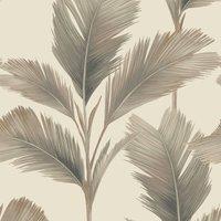 Belgravia Kailani Leaf Wallpaper in Cream