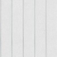 Belgravia Beaded Wood Panel Wallpaper in White