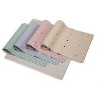 Universal Textiles Rubber Shower Mat White 53 x 53cm | Size: 53 x 53 cm