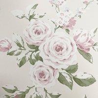 Muriva Catherine Lansfield Canterbury Floral Wallpaper in Cream