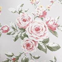 Muriva Catherine Lansfield Canterbury Floral Wallpaper in Red