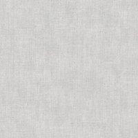 Muriva Linen Textured Wallpaper in Grey