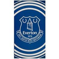 Everton FC Pulse Beach Towel in Blue