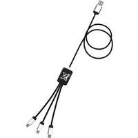 SCX Design C17 Logo USB Charger in True Black