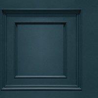 Belgravia Oliana Panel Wallpaper in Navy