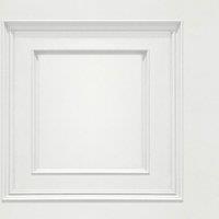 Belgravia Oliana Panel Wallpaper in White