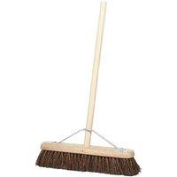 Universal Textiles Assembled 18' Contract Stiff Bassine Platform Broom