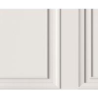 The Design Library Diion Wood Panel Wallpaper in Off-White