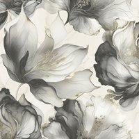 Muriva Elysian Floral Wallpaper in Black