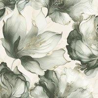 Muriva Elysian Floral Wallpaper in Bright Green