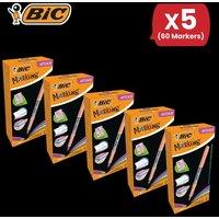 Bic Marking Fine Tip Assorted Intense Pastel Colours - 5 Packs