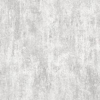 Muriva Phelan Textured Vinyl Wallpaper in Grey