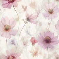 Muriva Lissa Flowers Wallpaper in Pink