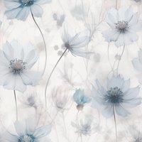 Muriva Lissa Flowers Wallpaper in Blue
