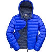 Result Men's Snow Bird Hooded Jacket in Mid Blue | Size: Large