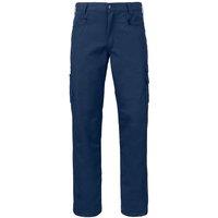 Projob Men's Plain Cargo Trousers in Navy | Size: 44R