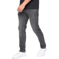 Bewley&Ritch Men's Abingdon Mid Wash Slim Jeans in Grey | Size: 36R