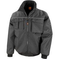 Result Men's Sabre Pilot Jacket in Black | Size: Large