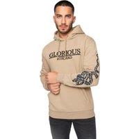 Glorious Gangsta Men's Pythonidae Hoodie in Beige | Size: XL